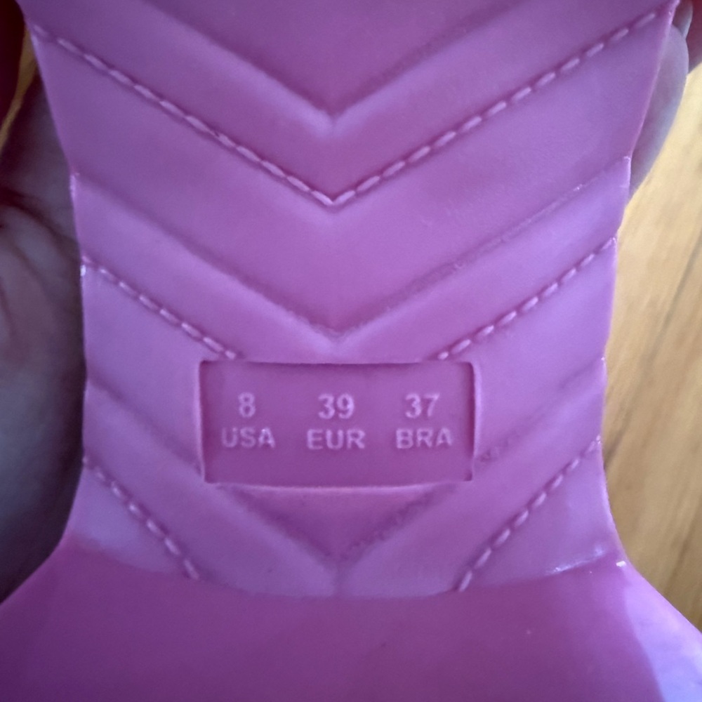 Pink Women's Slide Sandals - Picture 4 of 4
